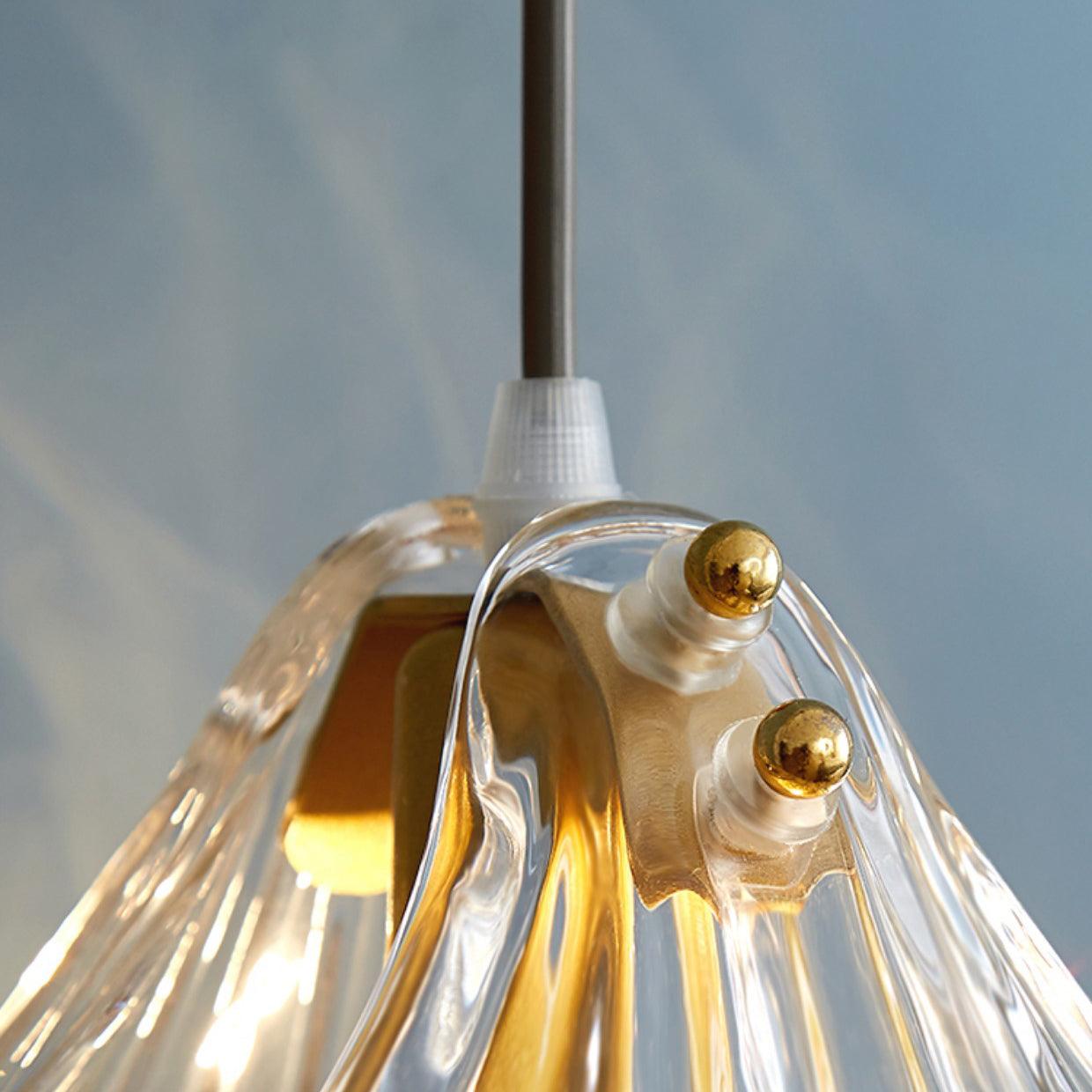 Elegant Shell Mini Pendant Light - Coastal Charm & Modern Design