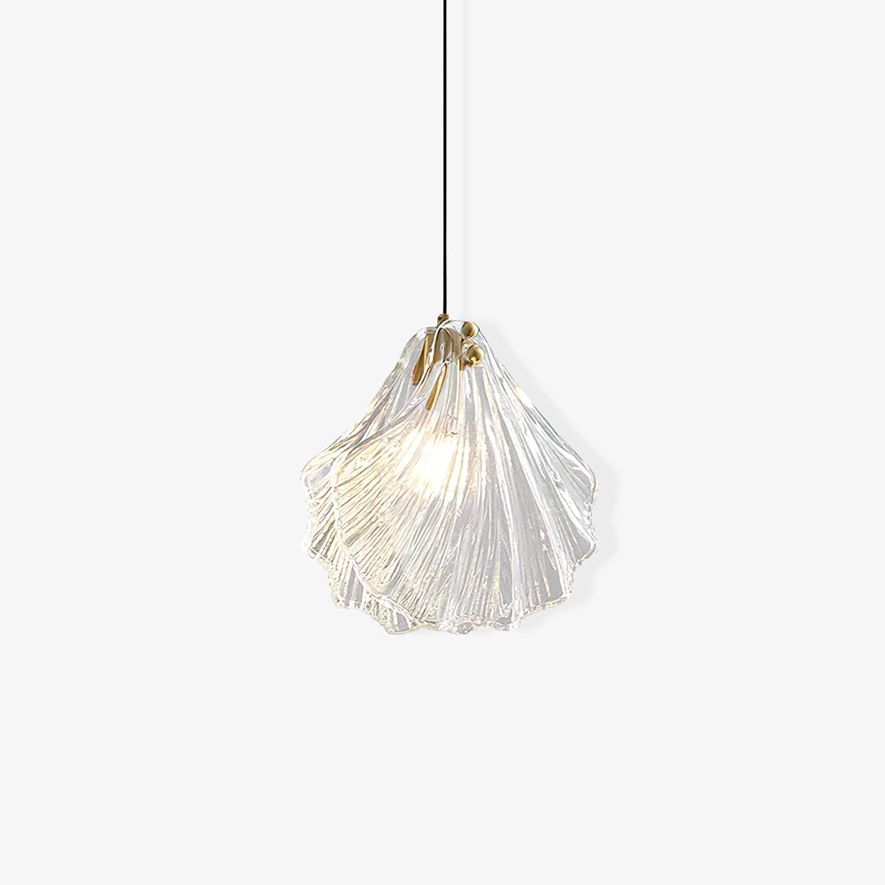 Elegant Shell Mini Pendant Light - Coastal Charm & Modern Design