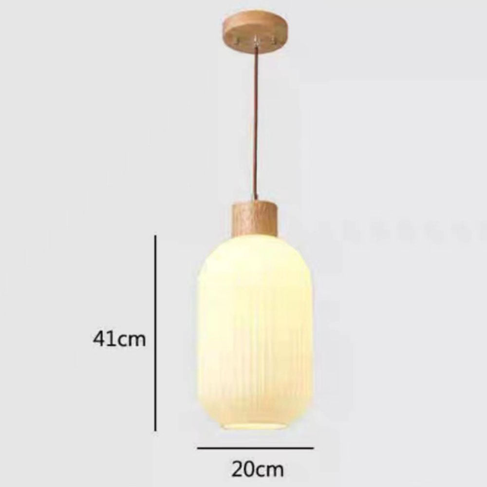 Vintage Lantern Glass Pendant Light - Timeless Elegance & Warmth