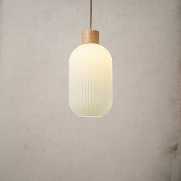 Vintage Lantern Glass Pendant Light - Timeless Elegance & Warmth