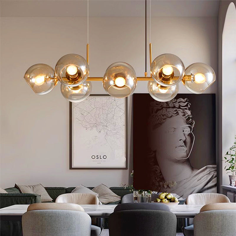 Elegant Modern Dining Table Chandelier Pendant Light - Stylish Illumination