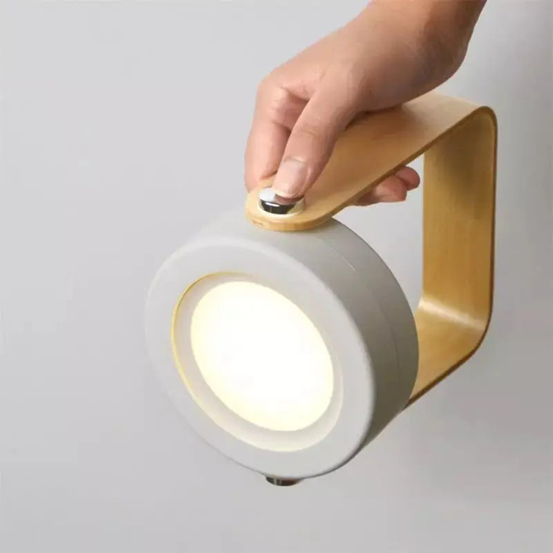 Illumix - FlexiGlow Portable LED Lamp | Modern Design - Table Lamp - White