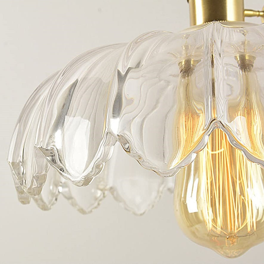 Vintage Floral Pendant Lamp - Elegant Design for Timeless Charm