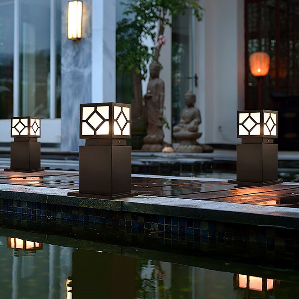 Retro European Solar LED Garden Light - Waterproof & Decorative