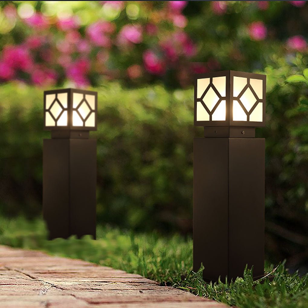 Retro European Solar LED Garden Light - Waterproof & Decorative