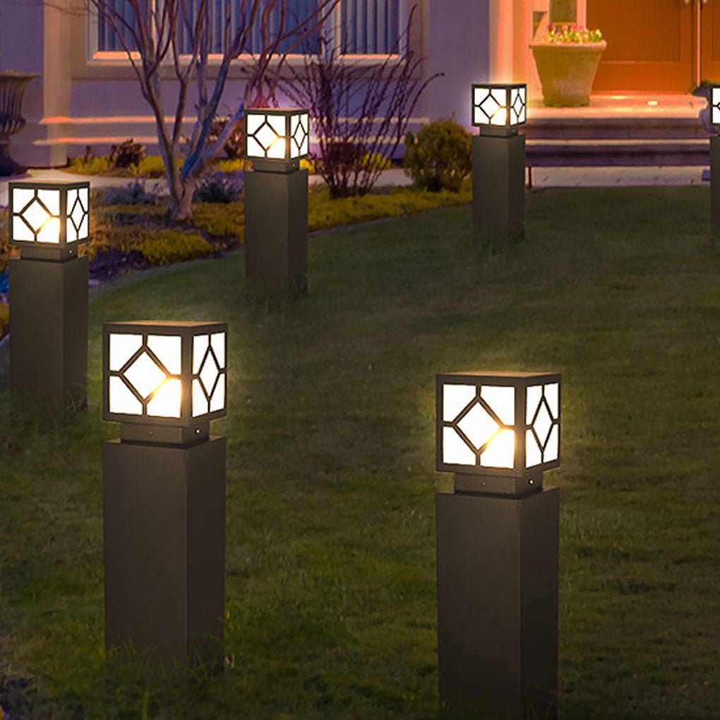 Retro European Solar LED Garden Light - Waterproof & Decorative