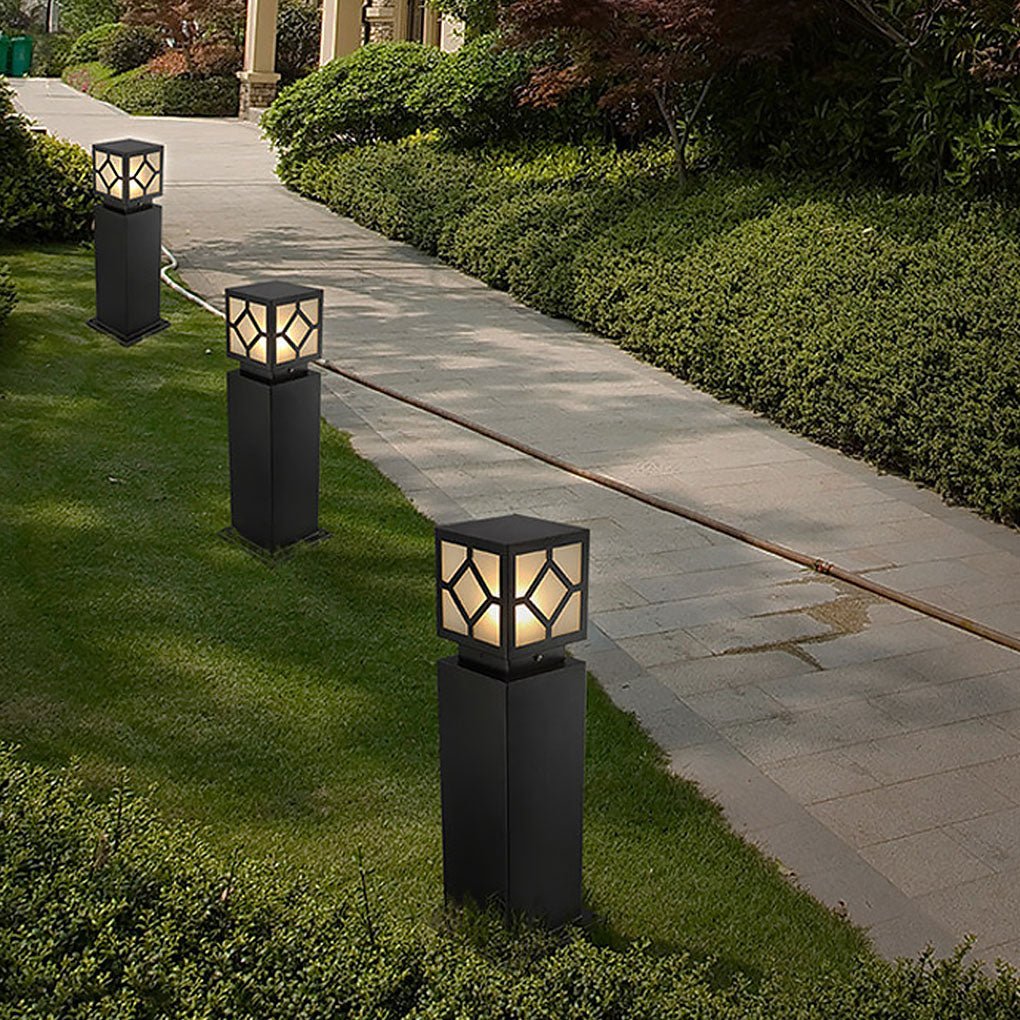 Retro European Solar LED Garden Light - Waterproof & Decorative