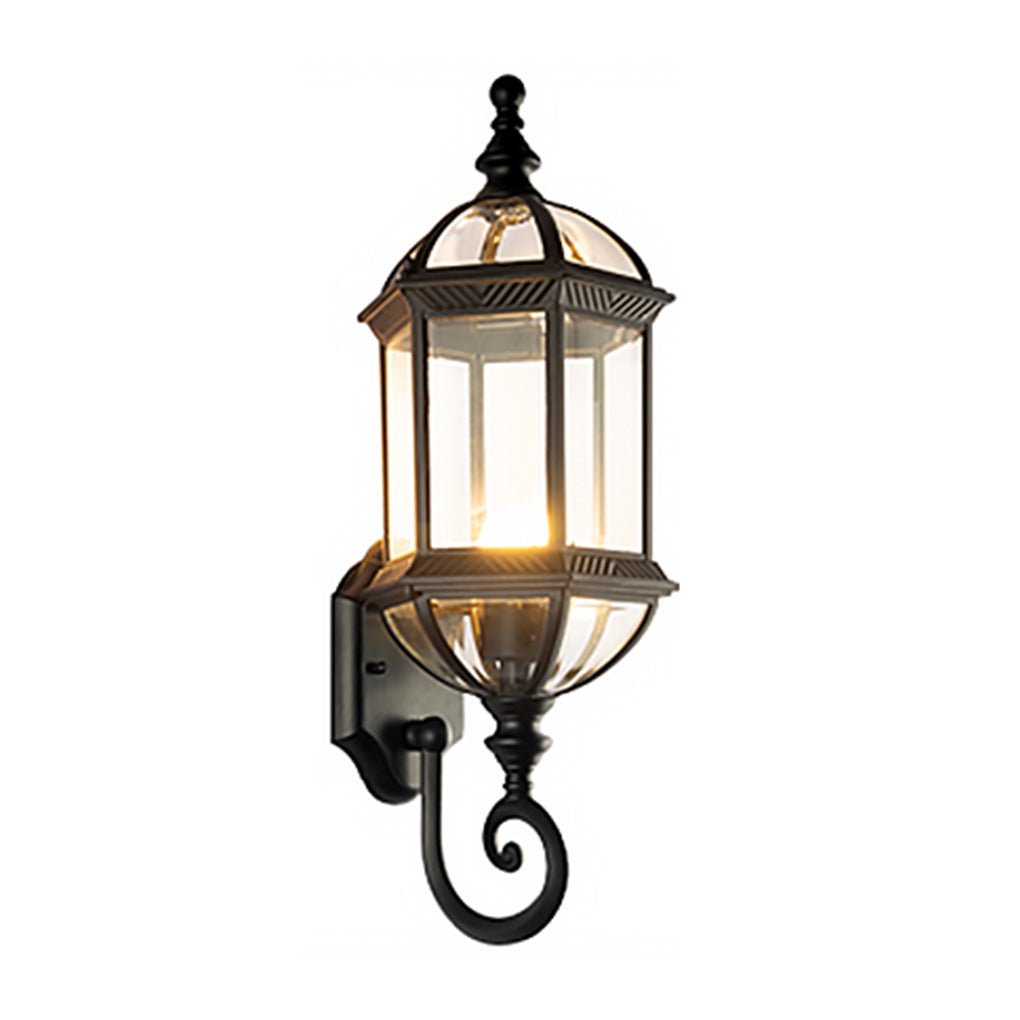 Vintage Waterproof Outdoor Wall Lamp - Elegant Garden & Villa Lighting