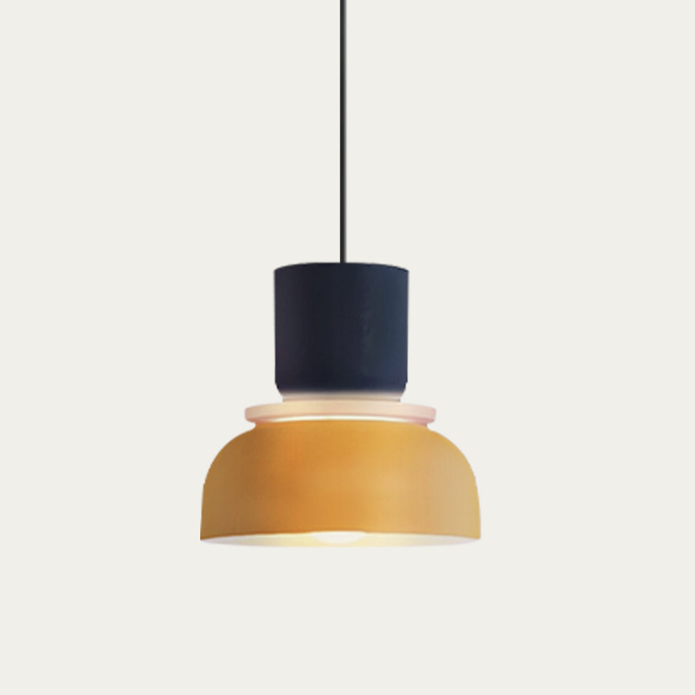 Stylish Dulcy Color Block Nordic Pendant Light - Modern Elegance