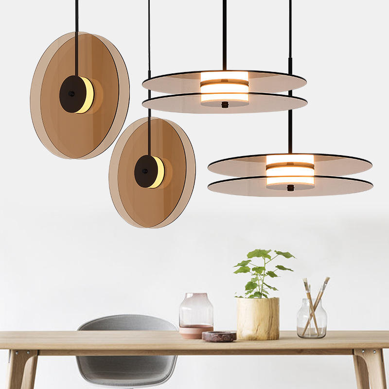 Elegant Cylinder Glass Pendant Light - Modern Home Illumination