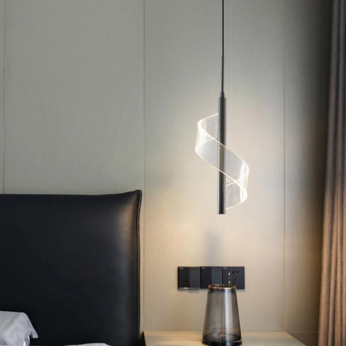 Illumix - Lumisca | Modern LED Pendant Lights - Pendant Light - Black-1 head / white light