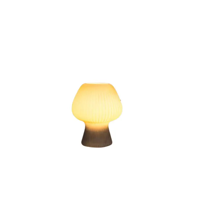 Illumix - AntiqueGlow Bedside Lamp | Vintage Style - Table Lamp - Yellow